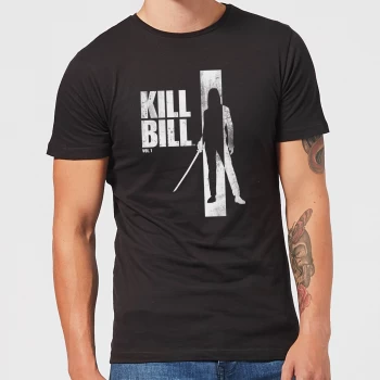 Image of Kill Bill Silhouette Mens T-Shirt - Black - 5XL