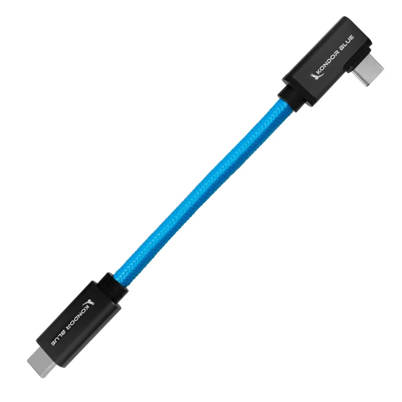 Image of Kondor Blue KB-USBC32-RA-5 USB cable USB 3.2 Gen 2 (3.1 Gen 2) 0.152 m