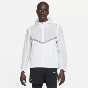 Image of Nike Repel Run Division Mens Transitional Running Jacket - White
