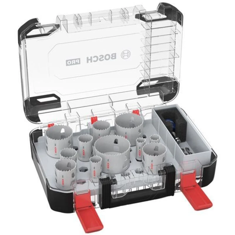 Image of Bosch PRO 14 Piece Multi Material PC Plus Hole Saw Set 2608594425