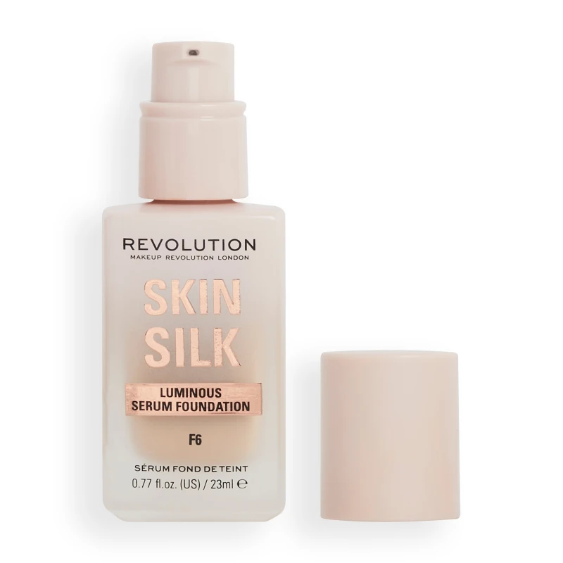 Image of Makeup Revolution Silk Serum Foundation 23ml (Various Shades) - F6