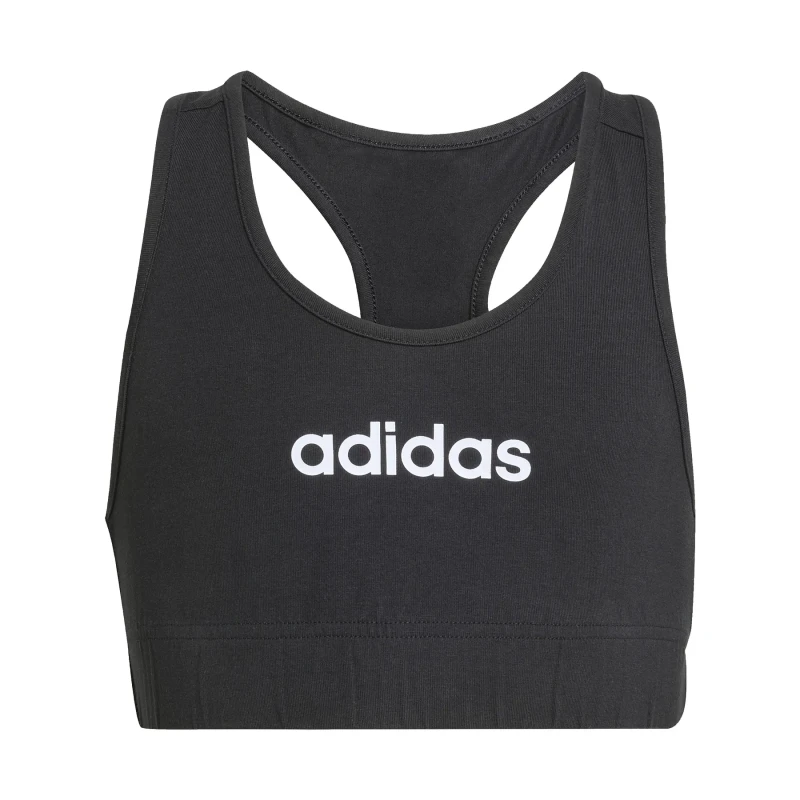Image of Adidas Girl's Sports bra adidas Essentials Noir Female 14/15 ans JX3923