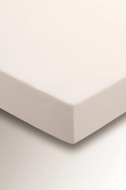 Image of Helena Springfield Helena Springfield 'Hs Brushed Cotton' Fitted Sheet in Off White Size: Super King Fitted Off White Super King Fitted Unisex 50167