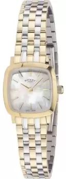 Image of Rotary Watch Ladies Two Tone Bracelet