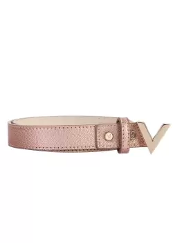 Image of Valentino Bags Womens Divina Belt In Oro Rosa