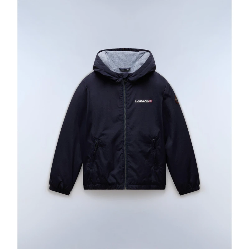 Image of Napapijri Scott Rain Jacket Juniors - Blue Blue 9 - 10 Years