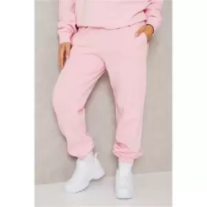 Image of I Saw It First Light Pink Petite Ultimate Basic Joggers - Pink