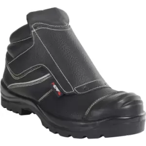 Image of PB94C Mens Black Welders Safety Boots - Size 6