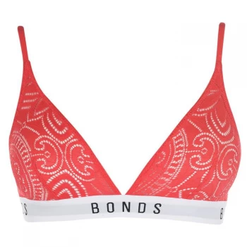 Image of Bonds Lace Triangle Bralet - Unicornicop XRC