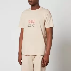 Image of HUGO Bodywear Stacked Cotton T-Shirt - L