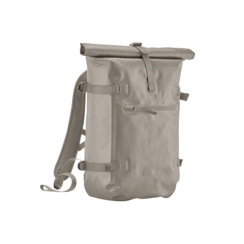 Image of Quadra Mens Roll Top Waterproof Backpack in Natural Natural Male