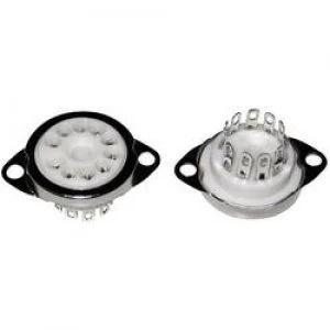 Image of Vacuum Tube Valve Holder Base Dekal Fitting type details Dekal chassis Description Ceramic