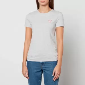 Image of Guess Logo-Detailed Cotton-Blend Jersey T-Shirt - M