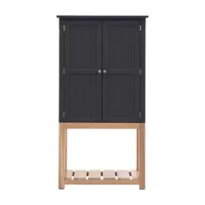Image of Gallery Interiors Sandon 2 Door Cupboard in Meteor