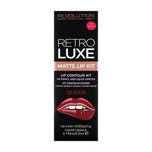 Image of Makeup Revolution Retro Luxe Kits Matte Queen Red