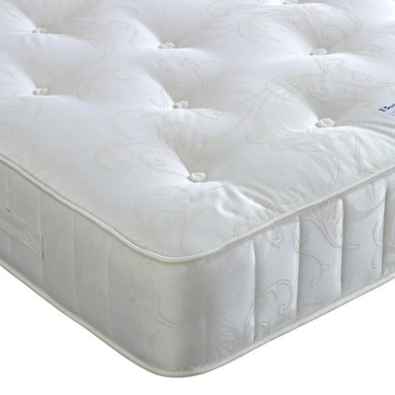 Image of Bedmaster Bedmaster Berrington 1200 Pocket Sprung Natural Mattress in White Size: King White King Unisex 0764283927378