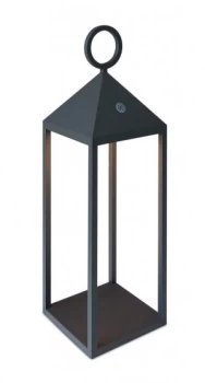 Image of Portable Lantern Small, 2.2W LED, 3000K, 188lm, IP54, Graphite