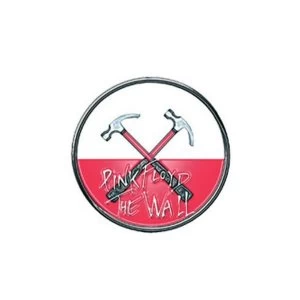 Image of Pink Floyd - The Wall Hammers Logo Pin Badge