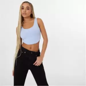 Image of Jack Wills Jersey Corset Top - Blue