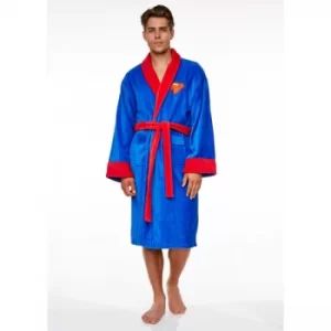 Image of DC Comics Superman Adult Fleece Bathrobe