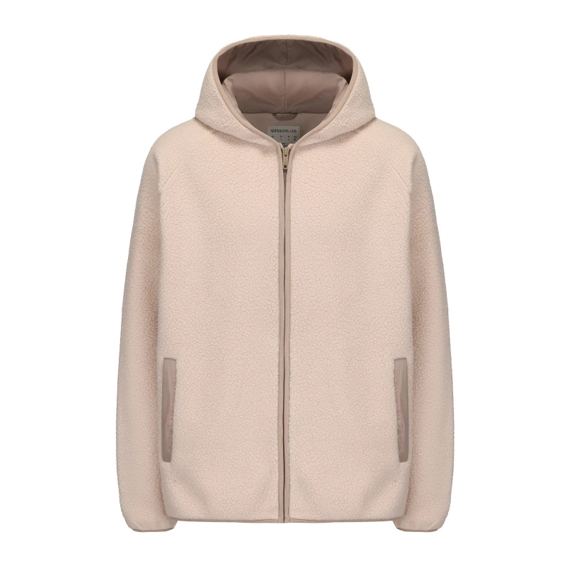 Image of SoulCal Mens Soul Full-Zip Fleece Beige male S
