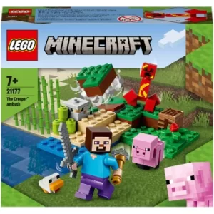 Image of LEGO Minecraft: Dessert Creeper Explosion (21177)