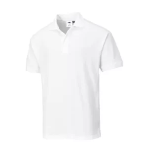 Image of Portwest Naples Polo Shirt White 2XL