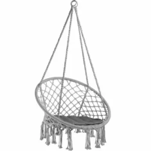 Image of Tectake Hanging Chair Jane Grey