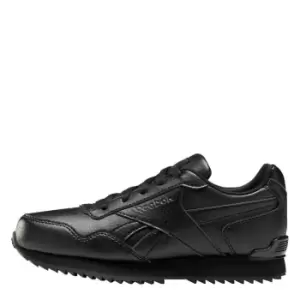 Image of Reebok Royal Glide Ripple Clip Shoes Kids - Black