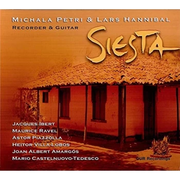 Image of Various Composers - Siesta - Works for Recorder and Guitar (Petri, Hannibal) CD