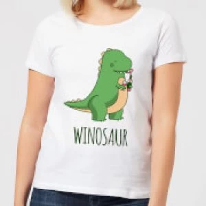 Image of Winosaur Womens T-Shirt - White - 3XL
