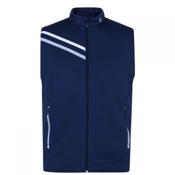 Image of Original Penguin FZ Vest Gilet - Black Iris