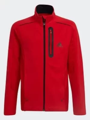 Image of Boys, adidas Xfg Techy Inspired Sweatshirt, Red, Size 11-12 Years