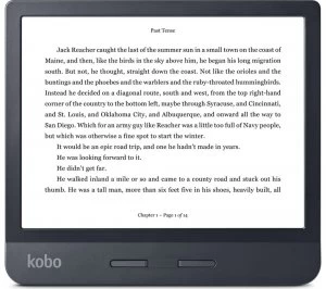Image of Kobo Libra H20 7" eReader - 8GB Black