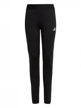 Image of adidas Junior Girls XFG Tight - Black/White, Size 13-14 Years