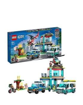 Image of LEGO City Police Emergency Vehicles HQ
