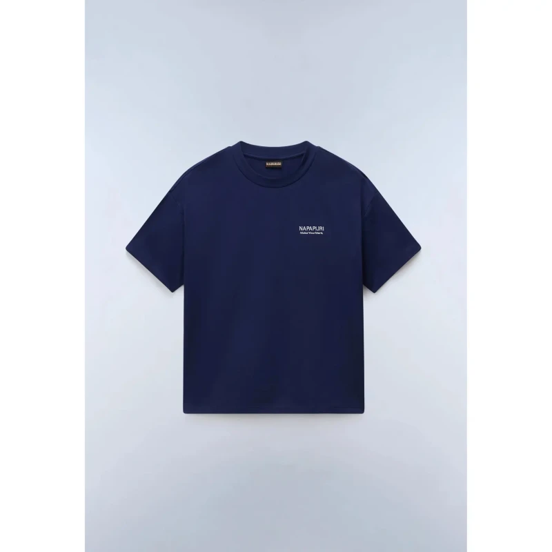 Image of Womens T-Shirt Napapijri Iliana Bleu Female M