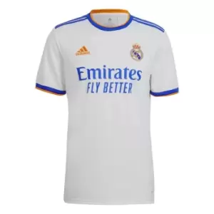 Image of adidas Real Madrid 21/22 Home Jersey Mens - White