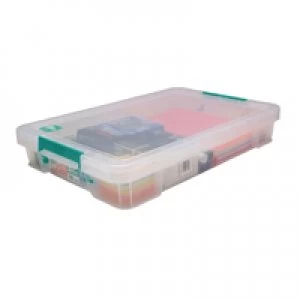 Image of StoreStack 12 Litre Clear W550xD360xH90mm Storage Box RB75898
