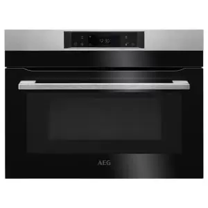 Image of AEG KMK768080M Built In Compact Electric Single Oven - Stainless Steel