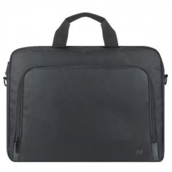 Image of Mobilis The One Basic eco-designed toploading briefcase. Case type: Briefcase Maximum screen size: 40.6cm (16") Number of front pockets: 1 Carry