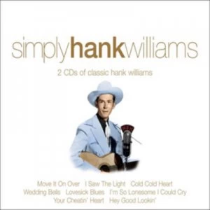 Image of Simply Hank Williams by Hank Williams CD Album
