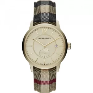 Image of Mens Burberry The Classic Horseferry Check Watch