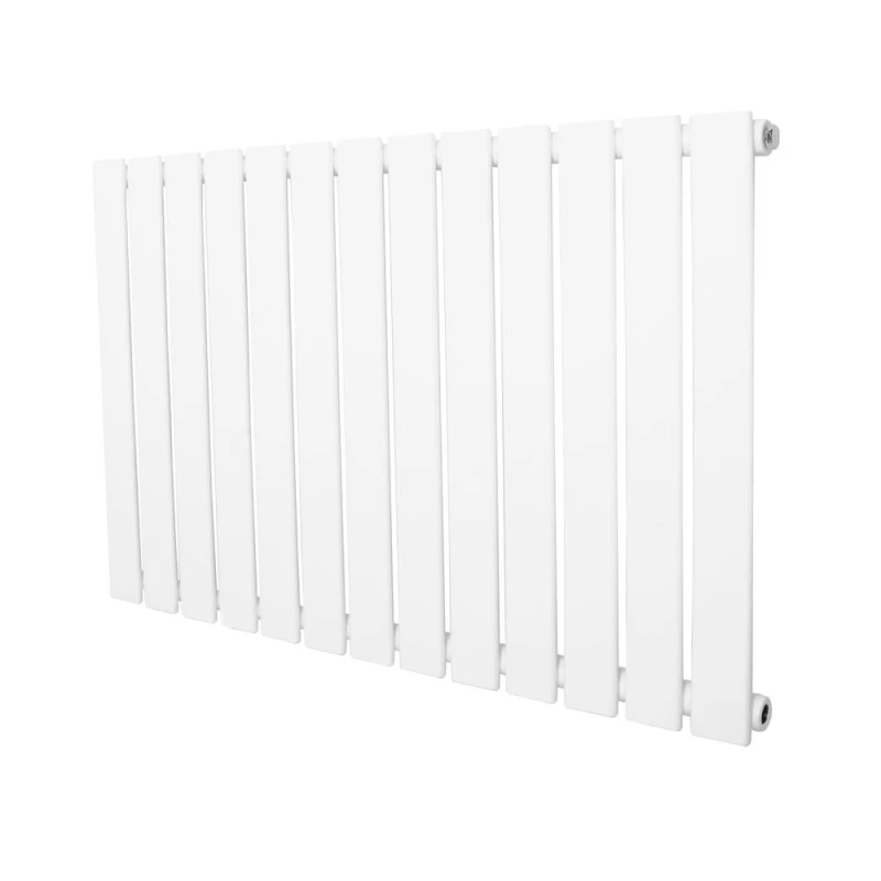Image of Monstershop Flat Single Column Radiator - 600 x 910mm - White White Unisex