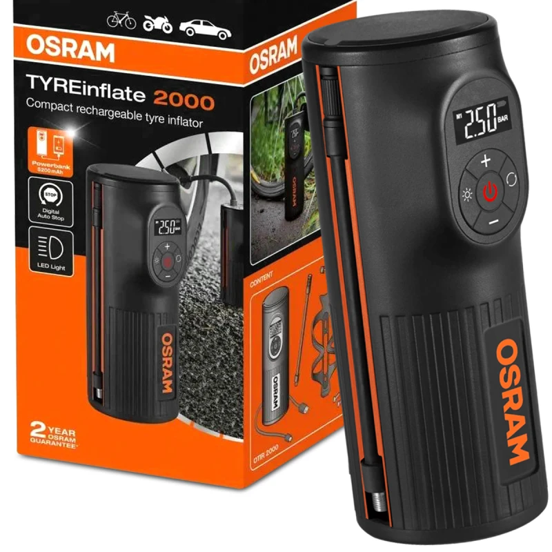 Image of OSRAM OTIR2000 Air compressor TYREinflate 2000 Air compressor (4761)