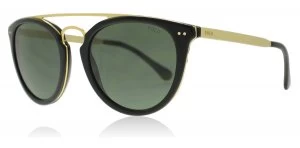 Image of Polo PH4121 Sunglasses Shiny Black 500171 51mm