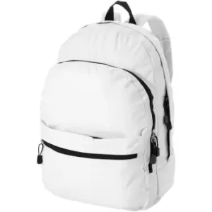Image of Bullet Trend Backpack (Pack Of 2) (35 x 17 x 45 cm) (White) - White