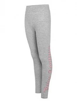 Image of Juicy Couture Girls Leggings - Grey Marl
