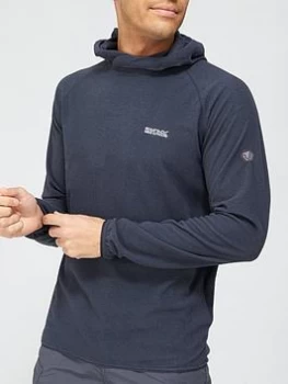 Image of Regatta Monte Fleece Hoodie - Black Size M Men