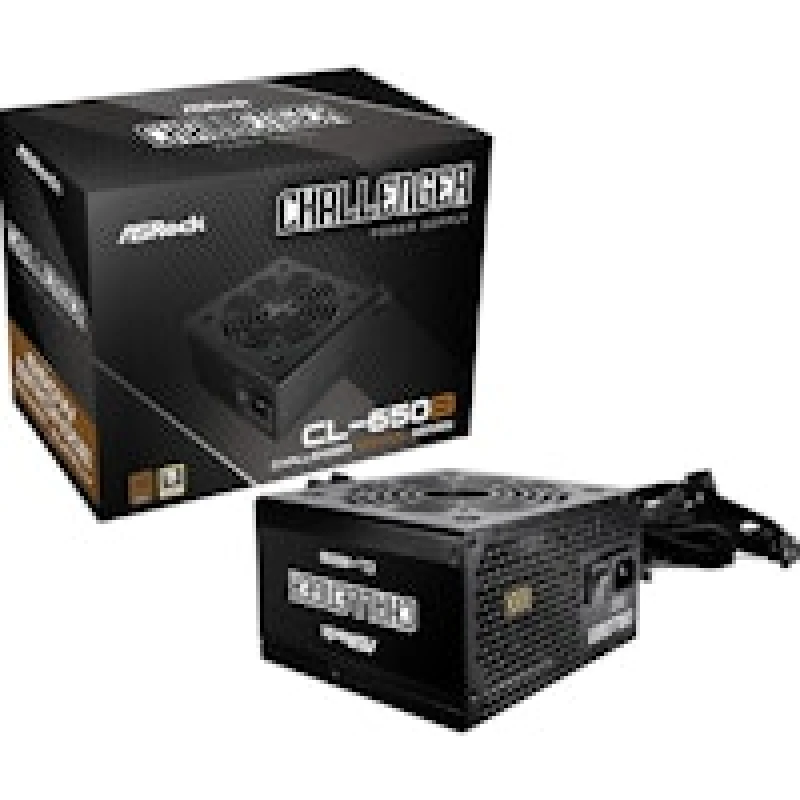Image of ASRock Challenger CL-650B 650W ATX 3.1 PCIe 5.1 80 Plus Bronze Power Supply